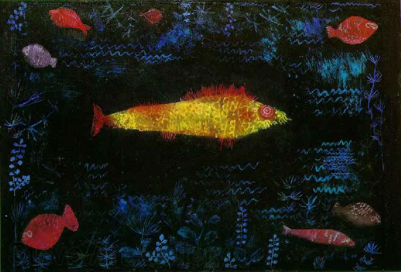 Paul Klee der Goldfisch